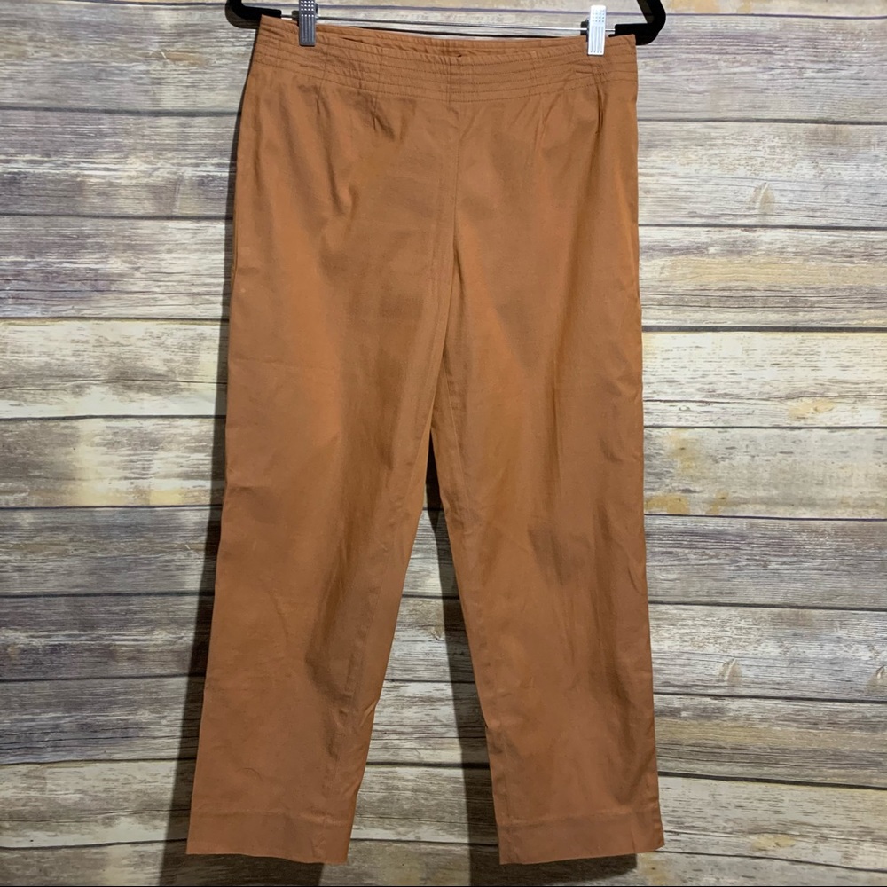 Nic & Zoe Perfect stretch side zip ankle pant‎ Sz 8